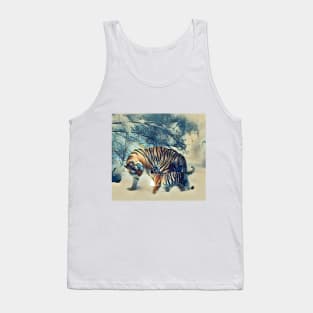 Tiger Family Painting Tank Top